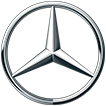 Logo des Generalsponsors Mercedes