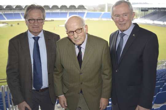 Frank Kemperman, Hans Günter Winkler und Carl Meulenbergh.