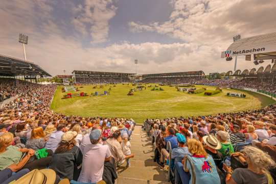 The main stadium. (c) CHIO Aachen/Andreas Steindl