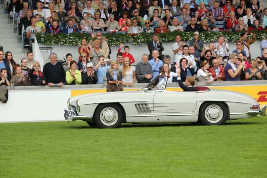 Nico Rosberg at the Opening Ceremony 2014