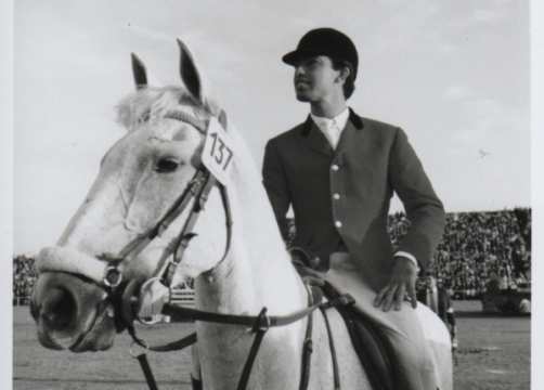 1954 Der „Doppelte Nelson“: Mit Gran Geste gewann Nelson Pessoa (BRA) den Rolex Grand Prix/Großer Preis von Aachen und den Turkish Airlines-Preis von Europa. 