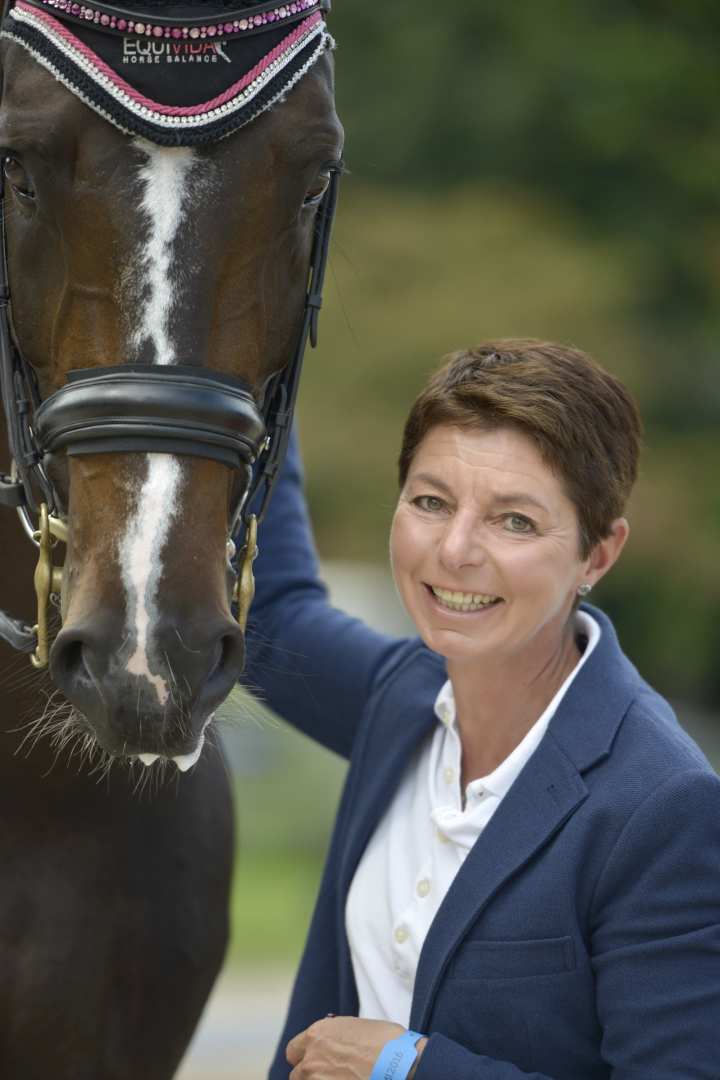 Dressage national coach Monica Theodorescu. (c) CHIO Aachen/Holger Schupp