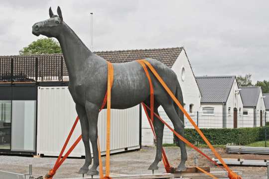 Die Halla-Skulptur von Hans-Joachim Ihle.