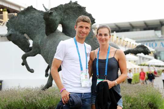 Thomas und Lisa Müller zu Gast beim CHIO Aachen 2018. Foto: CHIO Aachen / Andreas Steindl