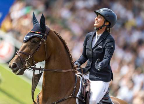 Simone Blum and DSP Alice. Photo: CHIO Aachen/Arnd Bronkhorst