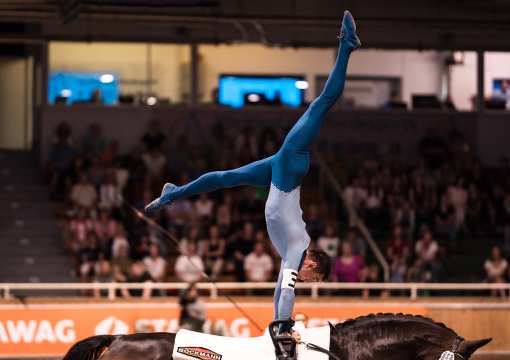 The first day: Vaulting at CHIO Aachen 2023. Photo: CHIO Aachen/Franziska Sack