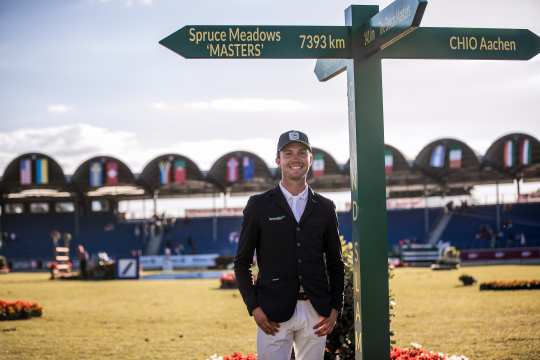 On his way to the Spruce Meadows "Masters": Gerrit Nieberg, winner of the Rolex Grand Prix at the CHIO Aachen 2022. Photo: CHIO Aachen/ Franziska Sack.