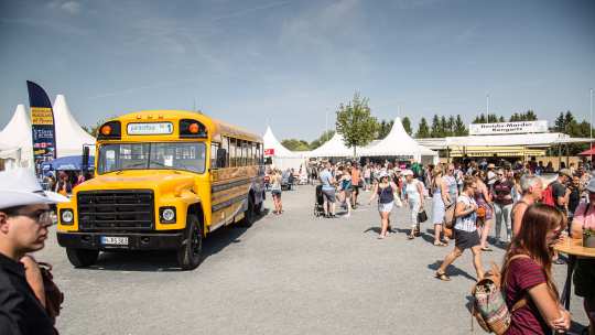 Ausstellungsdorf Mustang Makeover