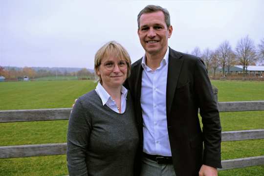 Conny Mütze und Michael Mronz (Foto: CHIO Aachen/ TMK).