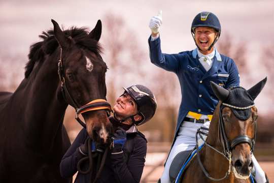 Exclusive training course with Dorothee Schneider and Sweden's top star Patrik Kittel at the CHIO Aachen CAMPUS (Photo: CHIO Aachen).