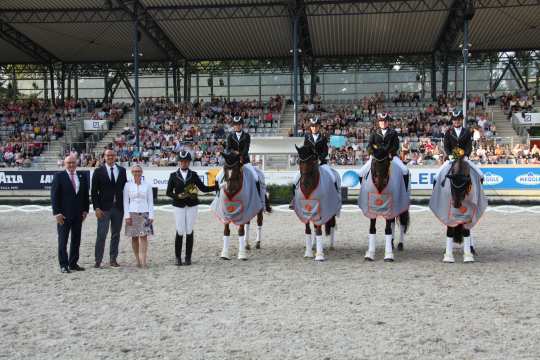 Siegerehrung Preis des Handwerks Foto: CHIO Aachen / Michael Strauch