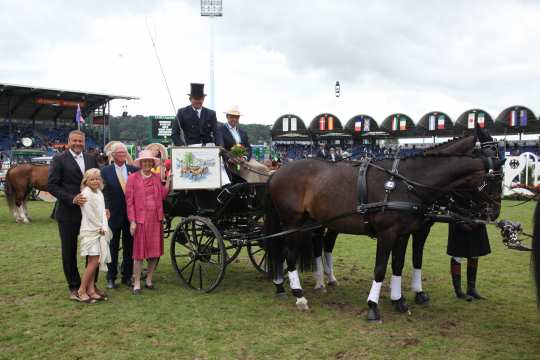 Prize giving ceremony Prize of Family Richard Talbot Photo: CHIO Aachen / Foto Studio Strauch