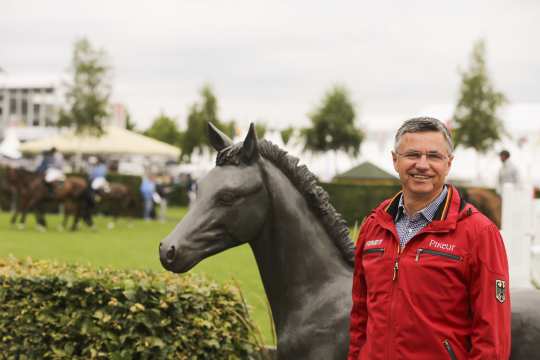 Bundestrainer Otto Becker. © CHIO Aachen/Michael Strauch