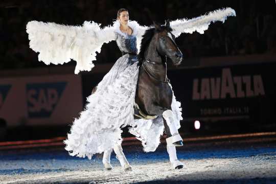 Zauberhaft: Alizée Froment bei Pferd und Sinfonie 2018