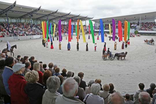 Ecumenical Service in the Deutsche Bank Stadium at CHIO Aachen 2014.