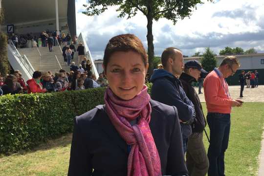 Dressage national coach Monica Theodorescu. Photo: CHIO Aachen