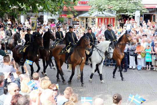 CHIO Aachen 2016
Empfang des Partnerlandes Schweden auf dem Aachener Markt