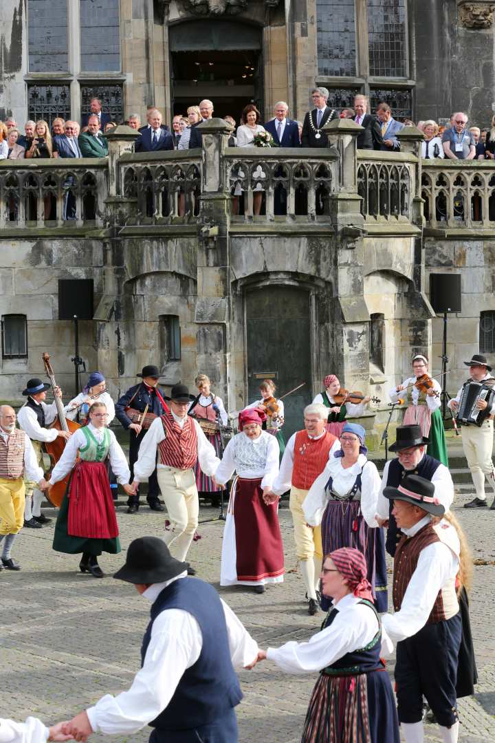 CHIO Aachen 2016
Empfang des Partnerlandes Schweden auf dem Aachener Markt