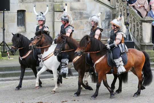 CHIO Aachen 2016
Empfang des Partnerlandes Schweden auf dem Aachener Markt