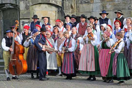 CHIO Aachen 2016
Empfang des Partnerlandes Schweden auf dem Aachener Markt