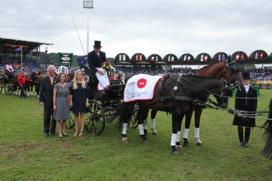 Prize giving ceremony Prize of Martello Immobilienmanagement GmbH & Co. KG Photo: CHIO Aachen / Michael Strauch