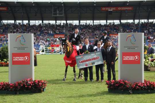 Prize giving ceremony Turkish Airlines - Preis von Europa Foto: CHIO Aachen / Michael Strauch