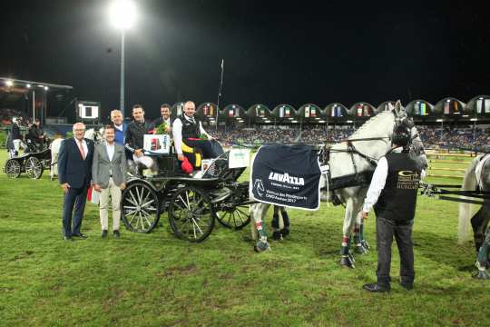 Prize giving ceremony Lavazza-Prize Photo: CHIO Aachen / Miachel Strauch