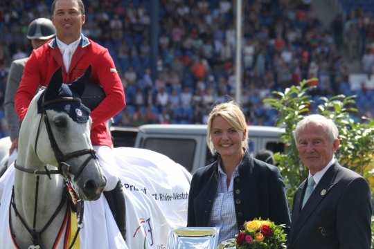 Prize giving ceremony Prize pf North Rhine-Westphalia Photo: CHIO Aachen / Michael Strauch