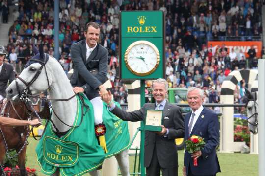 Prize giving ceremony  Rolex Grand Prix Photo: CHIO Aachen / Foto Studio Strauch