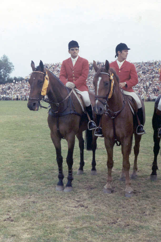 Hans Günter Winkler 1969 in der Aachener Soers. Foto: CHIO Aachen/ Archiv