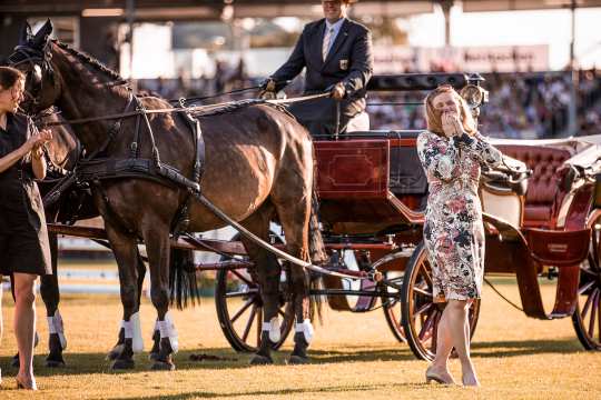 Preisverleihung Silbernes Pferd 2022, Foto: CHIO Aachen/Franziska Sack
