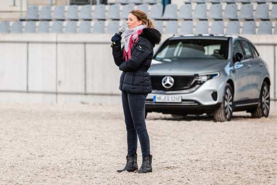 Dressur-Training mit Fabienne Müller-Lütkemeier. Foto: @fs_bildpoesie/ Franziska Sack