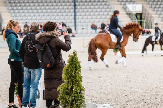 Dressur-Training mit Fabienne Müller-Lütkemeier. Foto: @fs_bildpoesie/ Franziska Sack