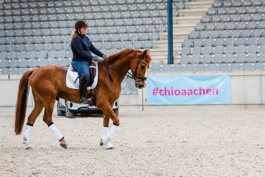 Dressur-Training mit Fabienne Müller-Lütkemeier. Foto: @fs_bildpoesie/ Franziska Sack