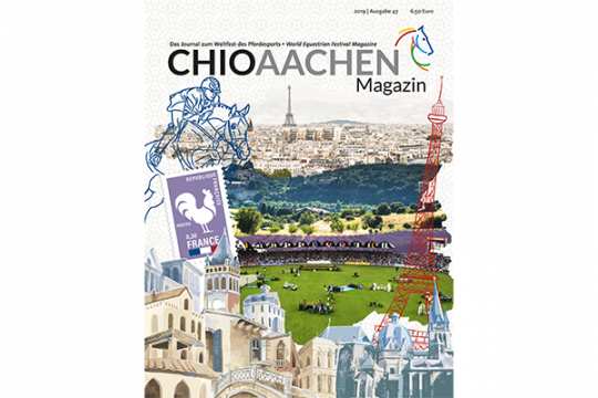 The current issue of the CHIO Aachen Magazine.