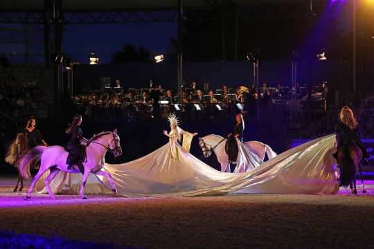 Die Reiterinnen der fantastischen Grandes Ecuries de Chantilly. Foto: Andreas Steindl.