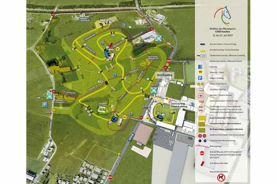 Course map SAP-Cup 2019