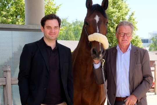 Christopher Ward (links) and Frank Kemperman.