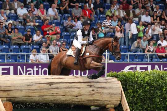 Michael Jung and La Biosthetique Sam at the CHIO Aachen 2011.