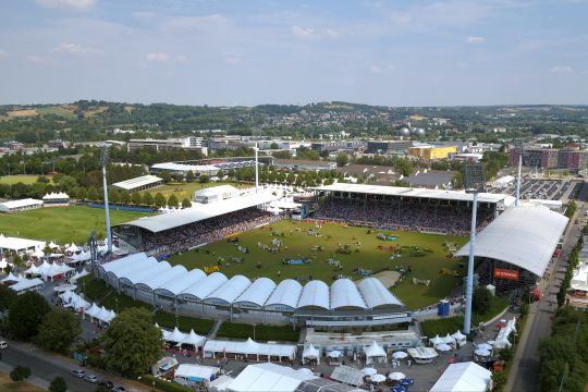 The CHIO Aachen main arena. Picture: 2pilots