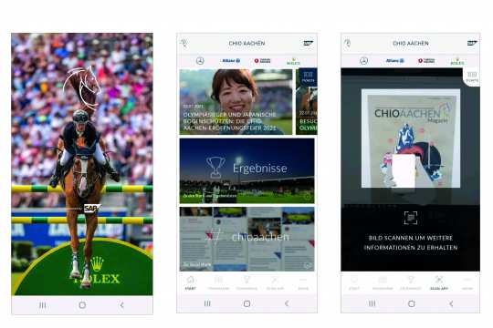 Die CHIO Aachen App - Der unverzichtbare Begleiter für Ihren Turnierbesuch