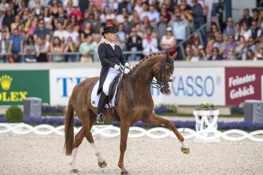 Isabell Werth und Bella Rose beim CHIO Aachen.