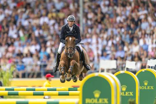 Der Olympiasieger geht wieder in der Soers an den Start.