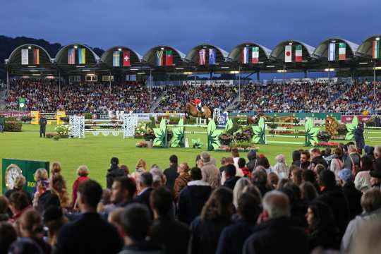 Beim CHIO Aachen 2023 werden wieder 40.000 Zuschauer im Hauptstadion spannenden Reitsport verfolgen.