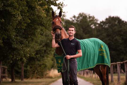 Gerrit Nieberg and Ben. Photo: CHIO Aachen/ Jil Haak