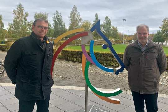 Dr. Wolfgang Asendorf (links) und Alexander Flocke. Foto: CHIO Aachen