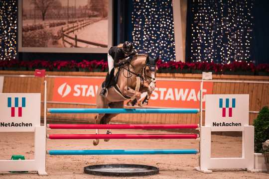 Top sport in a special atmosphere - that was the Aachen Jumping Youngstars. Photo: CHIO Aachen/ Jil Haak