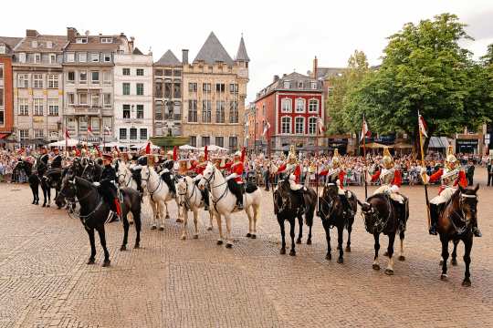 A part of the Household Cavalry Mounted Regiment. Photo: CHIO Aachen/Andreas Steindl